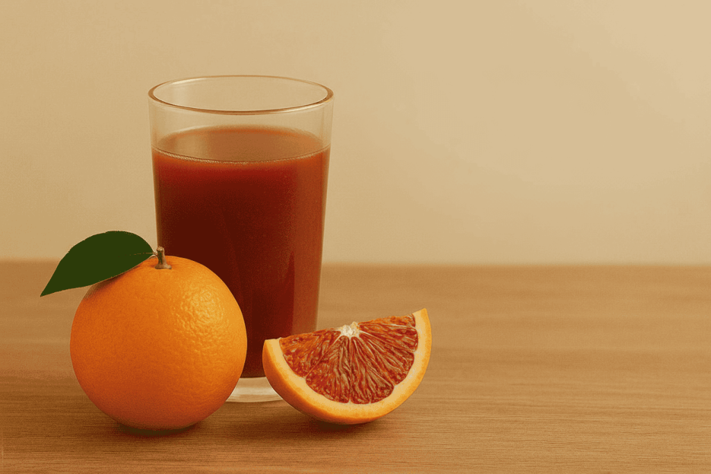 Jus d'Orange Sanguine Rouge